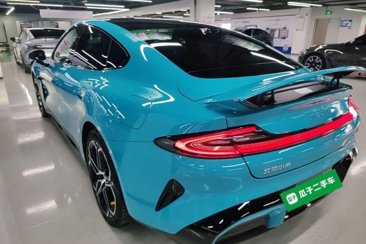 Used Xiaomi Auto SU7 2024 Four-Wheel Drive Ultra-Long Range Advanced Intelligent Driving Max Edition Rear Left 45 Deg
