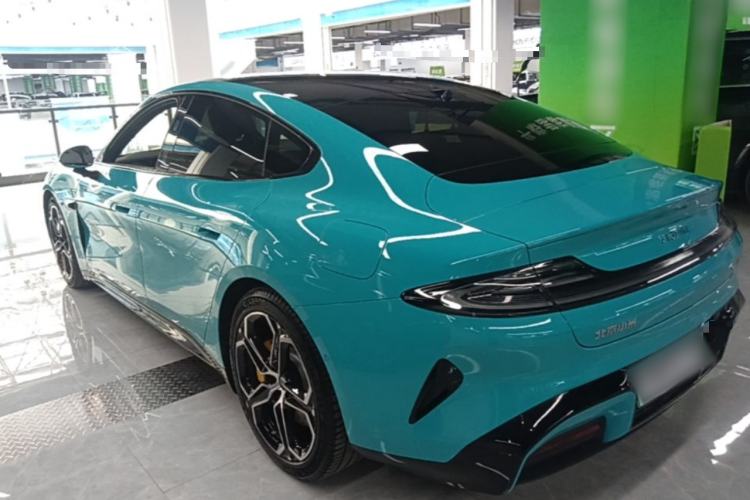 Used Xiaomi Auto SU7 2024 Four-Wheel Drive Ultra-Long Range Advanced Intelligent Driving Max Edition Rear Left 45 Deg