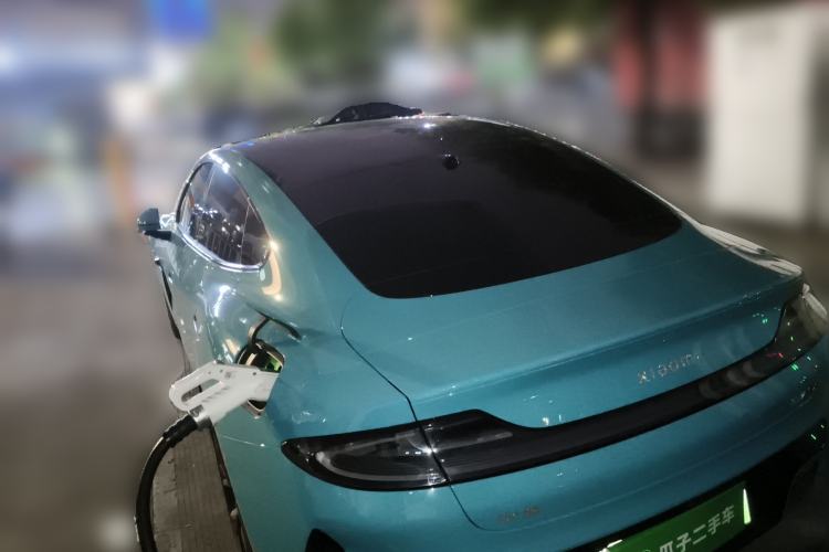 Used Xiaomi Auto SU7 2024 Four-Wheel Drive Ultra-Long Range Advanced Intelligent Driving Max Edition Rear Left 45 Deg