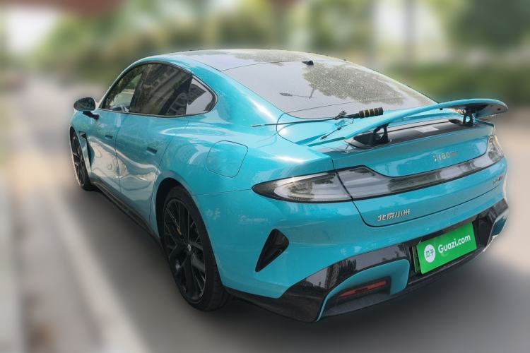 Used Xiaomi Auto SU7 2024 Four-Wheel Drive Ultra-Long Range Advanced Intelligent Driving Max Edition Rear Left 45 Deg