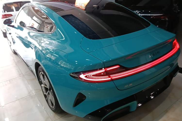 Used Xiaomi Auto SU7 2024 Rear-Drive Long-Range Intelligent Driving Version Rear Left 45 Deg