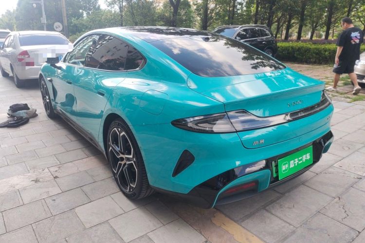 Used Xiaomi Auto SU7 2024 Rear-Drive Long-Range Intelligent Driving Version Rear Left 45 Deg