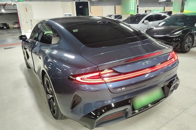 Used Xiaomi Auto SU7 2024 Rear-Drive Long-Range Intelligent Driving Version Rear Left 45 Deg