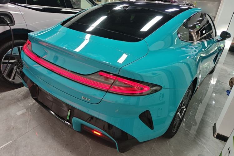 Used Xiaomi Auto SU7 2024 Rear-Drive Ultra-Long Range Advanced Pro-Level Intelligent Driving Version Rear Right 45 Deg