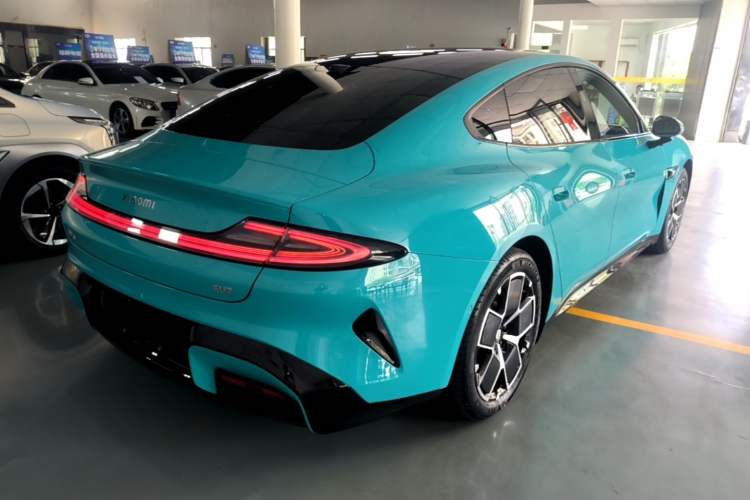 Used Xiaomi Auto SU7 2024 Rear-Drive Long-Range Intelligent Driving Version Rear Right 45 Deg