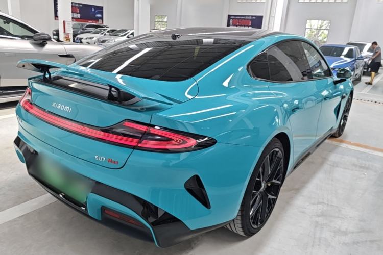 Used Xiaomi Auto SU7 2024 Four-Wheel Drive Ultra-Long Range Advanced Intelligent Driving Max Edition Rear Right 45 Deg