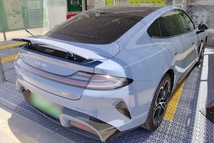 Used Xiaomi Auto SU7 2024 Four-Wheel Drive Ultra-Long Range Advanced Intelligent Driving Max Edition Rear Right 45 Deg