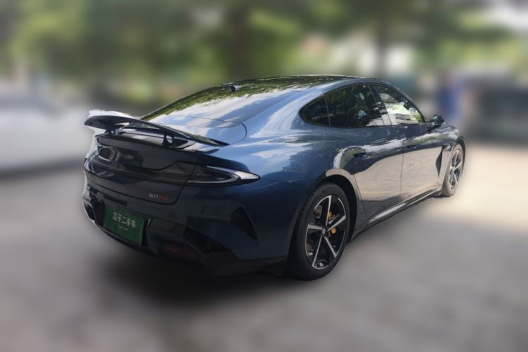 Used Xiaomi Auto SU7 2024 Four-Wheel Drive Ultra-Long Range Advanced Intelligent Driving Max Edition Rear Right 45 Deg