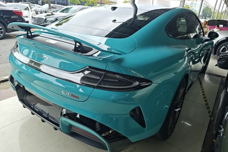 Used Xiaomi Auto SU7 2024 Four-Wheel Drive Ultra-Long Range Advanced Intelligent Driving Max Edition Rear Right 45 Deg