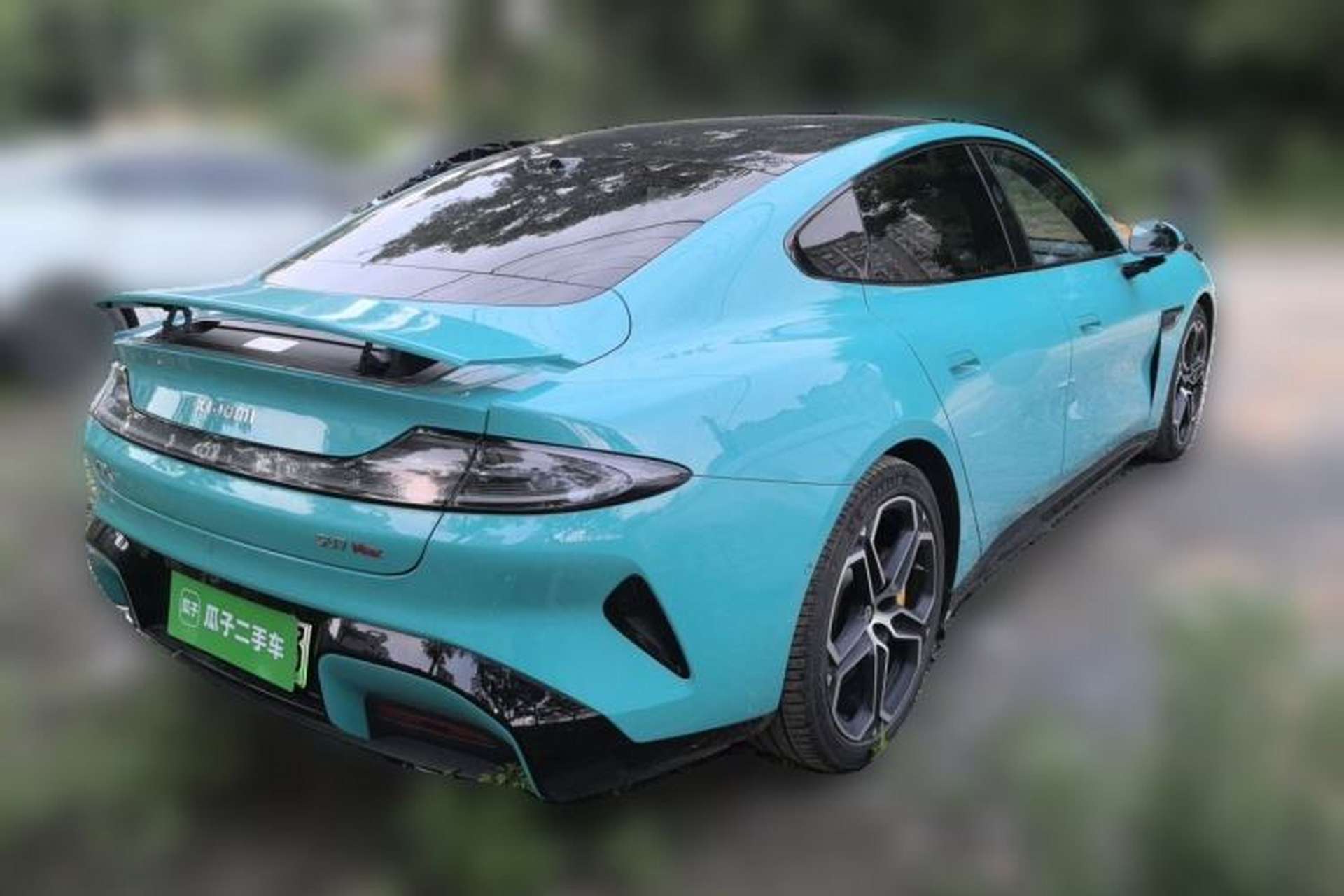 Used Xiaomi Auto SU7 2024 Four-Wheel Drive Ultra-Long Range Advanced Intelligent Driving Max Edition Rear Right 45 Deg