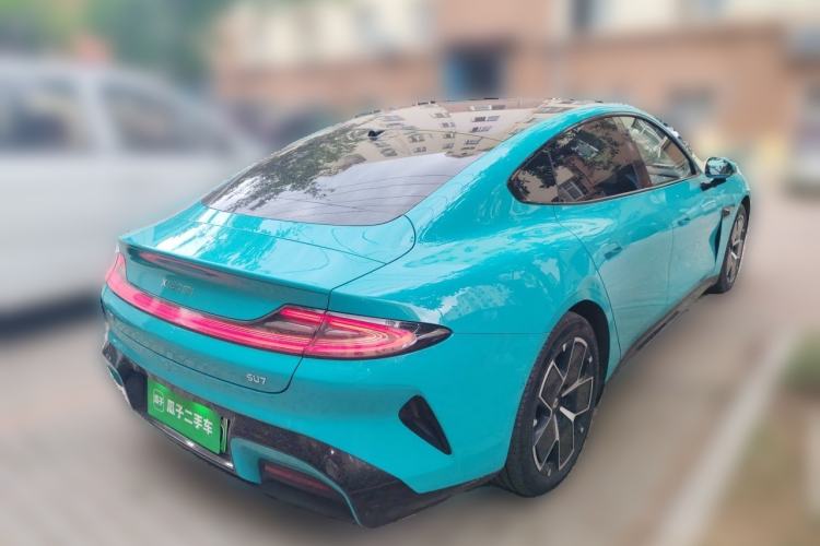 Used Xiaomi Auto SU7 2024 Rear-Drive Ultra-Long Range Advanced Pro-Level Intelligent Driving Version Rear Right 45 Deg