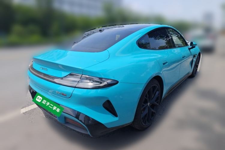 Used Xiaomi Auto SU7 2024 Four-Wheel Drive Ultra-Long Range Advanced Intelligent Driving Max Edition Rear Right 45 Deg