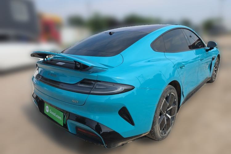 Used Xiaomi Auto SU7 2024 Rear-Drive Ultra-Long Range Advanced Pro-Level Intelligent Driving Version Rear Right 45 Deg
