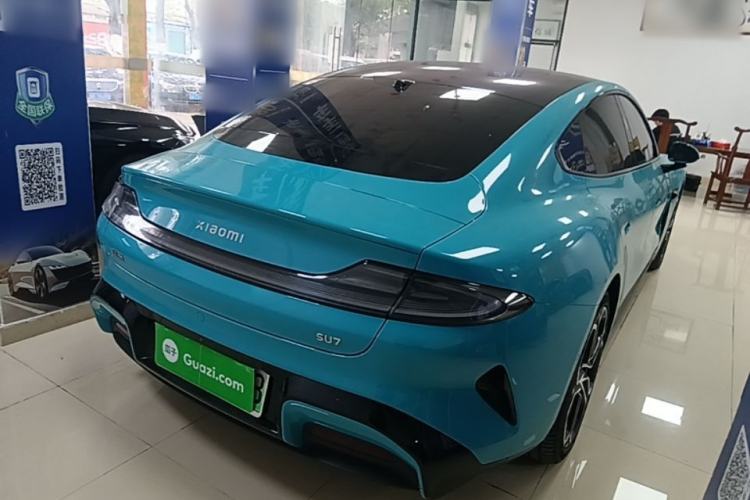 Used Xiaomi Auto SU7 2024 Rear-Drive Ultra-Long Range Advanced Pro-Level Intelligent Driving Version Rear Right 45 Deg