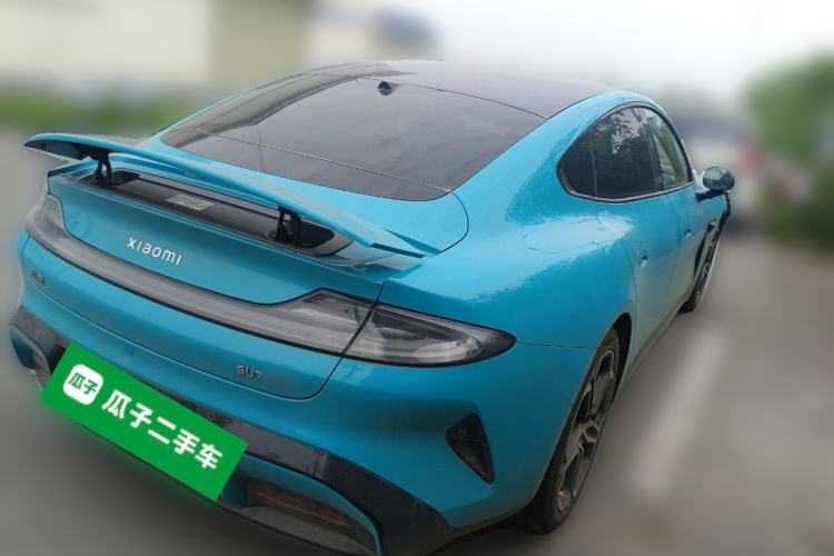 Used Xiaomi Auto SU7 2024 Four-Wheel Drive Ultra-Long Range Advanced Intelligent Driving Max Edition Rear Right 45 Deg