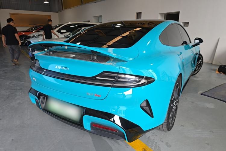 Used Xiaomi Auto SU7 2024 Four-Wheel Drive Ultra-Long Range Advanced Intelligent Driving Max Edition Rear Right 45 Deg