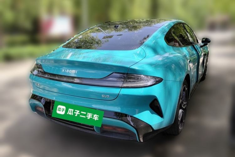 Used Xiaomi Auto SU7 2024 Rear-Drive Ultra-Long Range Advanced Pro-Level Intelligent Driving Version Rear Right 45 Deg