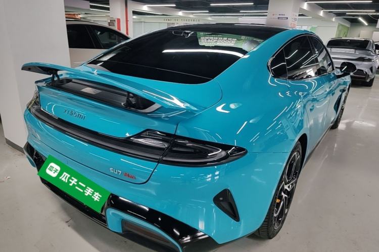 Used Xiaomi Auto SU7 2024 Four-Wheel Drive Ultra-Long Range Advanced Intelligent Driving Max Edition Rear Right 45 Deg