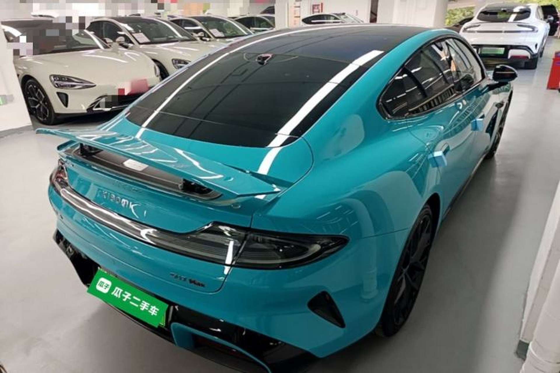 Used Xiaomi Auto SU7 2024 Four-Wheel Drive Ultra-Long Range Advanced Intelligent Driving Max Edition Rear Right 45 Deg