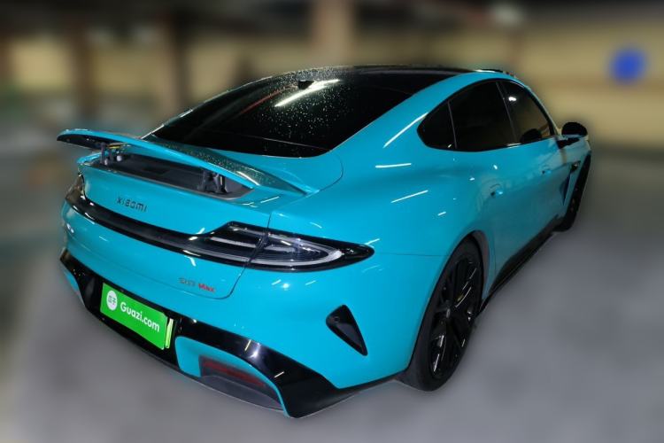 Used Xiaomi Auto SU7 2024 Four-Wheel Drive Ultra-Long Range Advanced Intelligent Driving Max Edition Rear Right 45 Deg