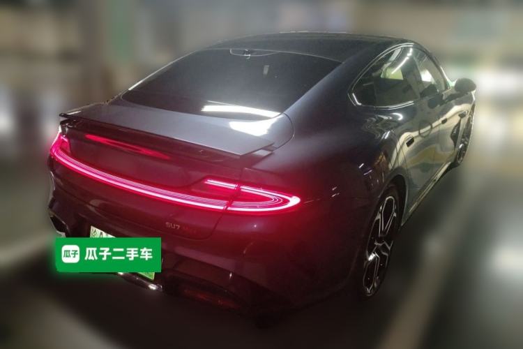 Used Xiaomi Auto SU7 2024 Four-Wheel Drive Ultra-Long Range Advanced Intelligent Driving Max Edition Rear Right 45 Deg