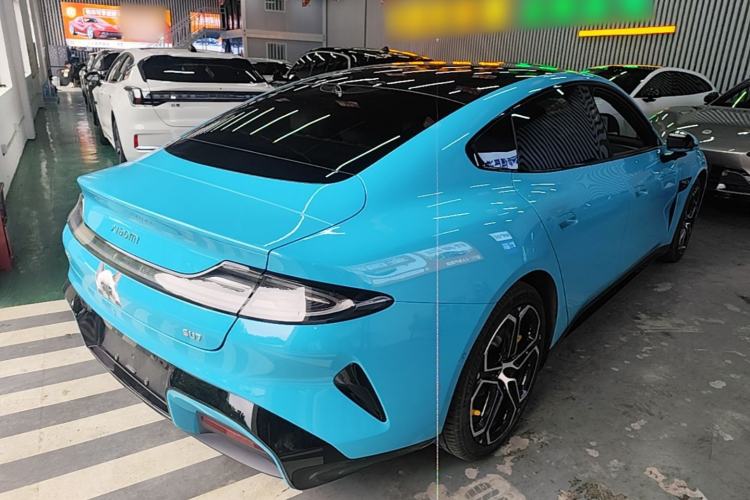 Used Xiaomi Auto SU7 2024 Rear-Drive Long-Range Intelligent Driving Version Rear Right 45 Deg