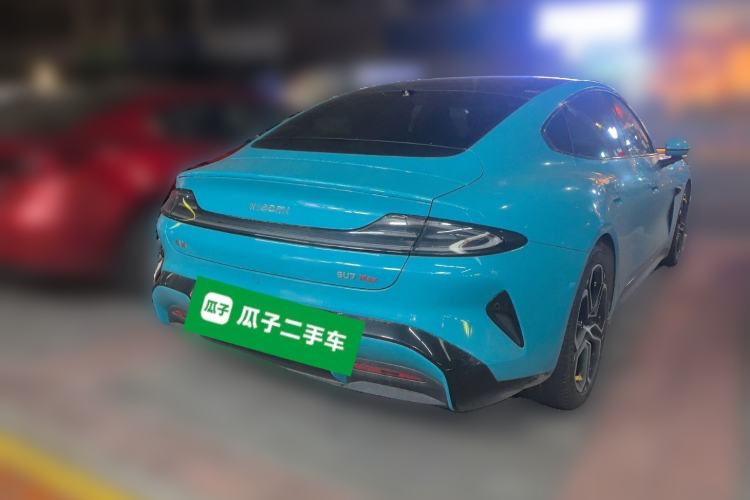 Used Xiaomi Auto SU7 2024 Four-Wheel Drive Ultra-Long Range Advanced Intelligent Driving Max Edition Rear Right 45 Deg