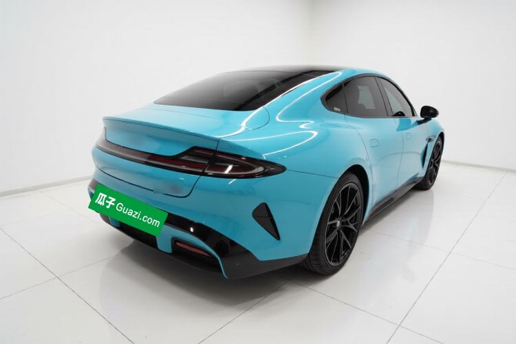 Used Xiaomi Auto SU7 2024 Four-Wheel Drive Ultra-Long Range Advanced Intelligent Driving Max Edition Rear Right 45 Deg