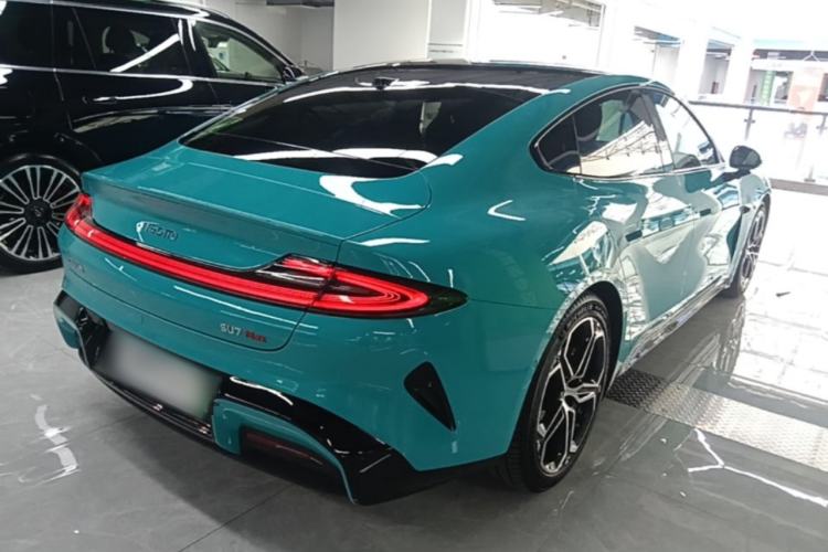 Used Xiaomi Auto SU7 2024 Four-Wheel Drive Ultra-Long Range Advanced Intelligent Driving Max Edition Rear Right 45 Deg