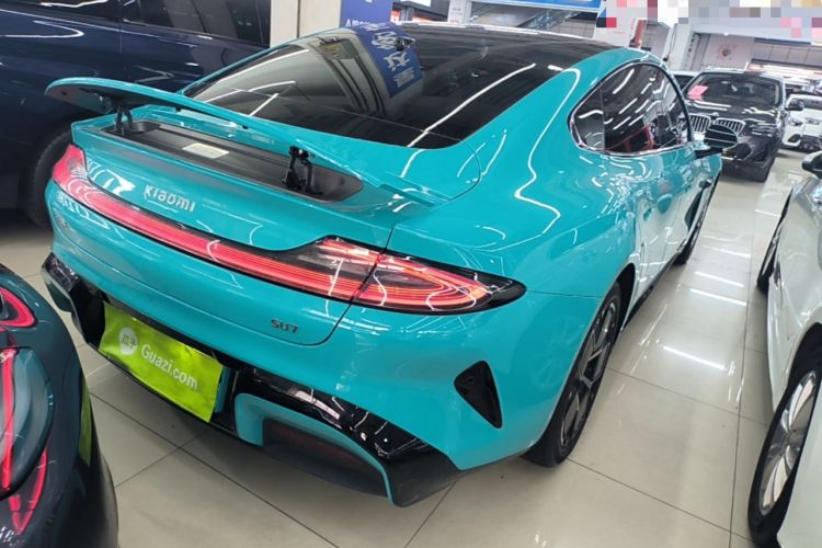 Used Xiaomi Auto SU7 2024 Rear-Drive Long-Range Intelligent Driving Version Rear Right 45 Deg