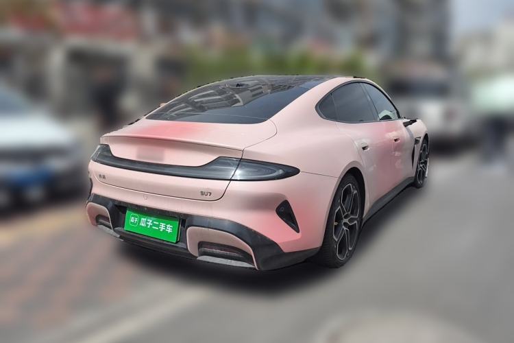 Used Xiaomi Auto SU7 2024 Rear-Drive Long-Range Intelligent Driving Version Rear Right 45 Deg