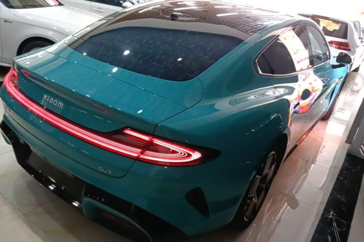 Used Xiaomi Auto SU7 2024 Rear-Drive Long-Range Intelligent Driving Version Rear Right 45 Deg