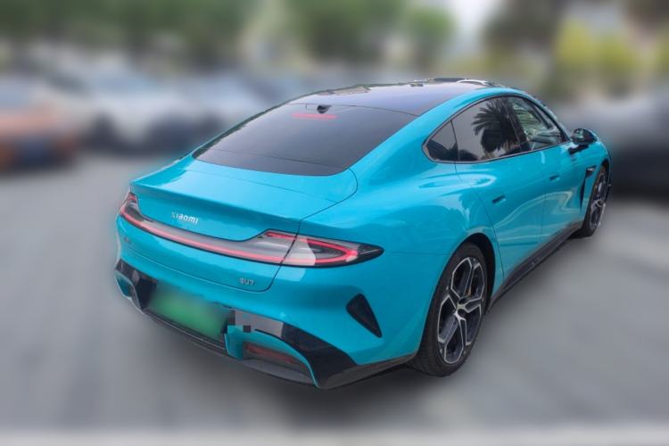 Used Xiaomi Auto SU7 2024 Rear-Drive Long-Range Intelligent Driving Version Rear Right 45 Deg