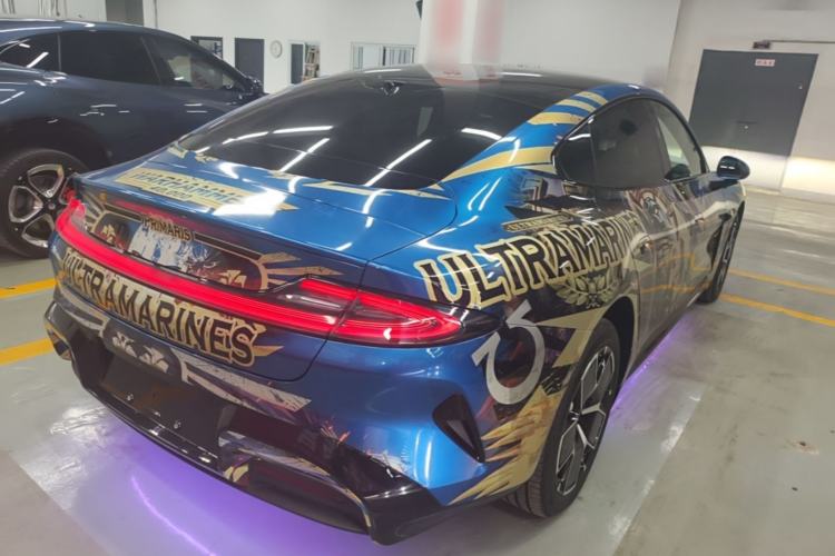 Used Xiaomi Auto SU7 2024 Four-Wheel Drive Ultra-Long Range Advanced Intelligent Driving Max Edition Rear Right 45 Deg