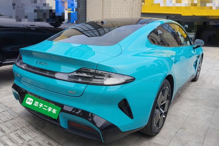 Used Xiaomi Auto SU7 2024 Rear-Drive Long-Range Intelligent Driving Version Rear Right 45 Deg