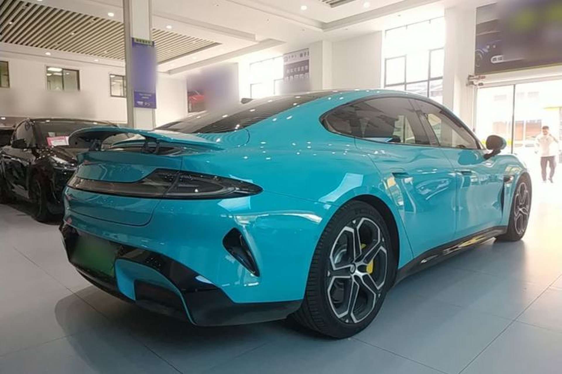 Used Xiaomi Auto SU7 2024 Four-Wheel Drive Ultra-Long Range Advanced Intelligent Driving Max Edition Rear Right 45 Deg