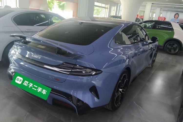 Used Xiaomi Auto SU7 2024 Four-Wheel Drive Ultra-Long Range Advanced Intelligent Driving Max Edition Rear Right 45 Deg