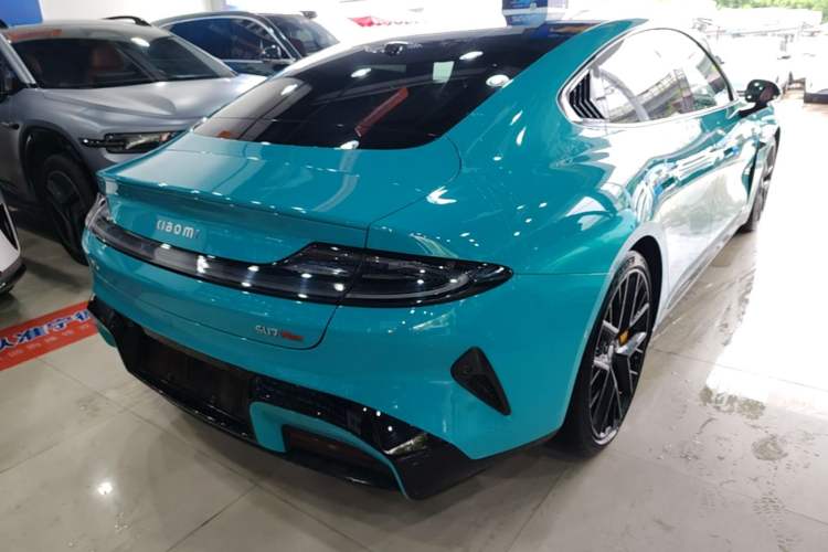 Used Xiaomi Auto SU7 2024 Four-Wheel Drive Ultra-Long Range Advanced Intelligent Driving Max Edition Rear Right 45 Deg