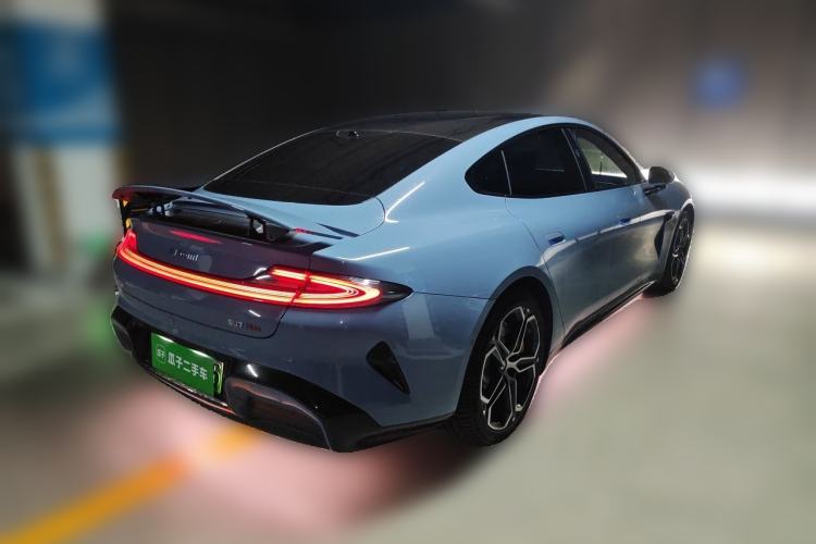 Used Xiaomi Auto SU7 2024 Four-Wheel Drive Ultra-Long Range Advanced Intelligent Driving Max Edition Rear Right 45 Deg