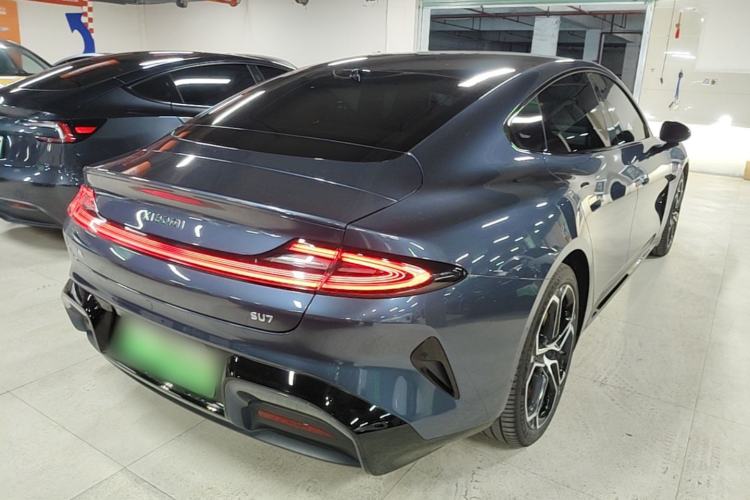 Used Xiaomi Auto SU7 2024 Rear-Drive Long-Range Intelligent Driving Version Rear Right 45 Deg