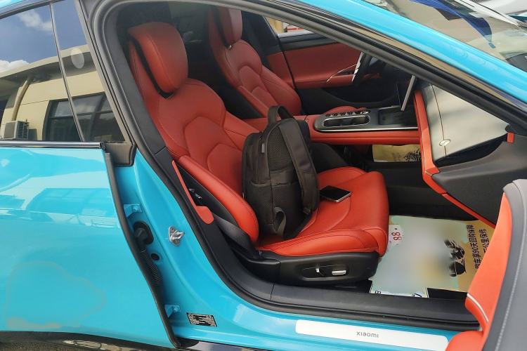 Used Xiaomi Auto SU7 2024 Four-Wheel Drive Ultra-Long Range Advanced Intelligent Driving Max Edition Right Front Seat