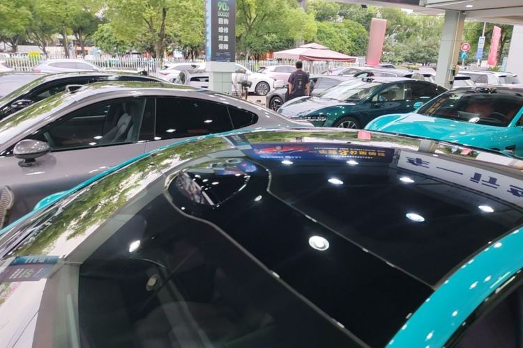 Used Xiaomi Auto SU7 2024 Rear-Drive Ultra-Long Range Advanced Pro-Level Intelligent Driving Version Roof