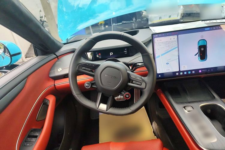 Used Xiaomi Auto SU7 2024 Four-Wheel Drive Ultra-Long Range Advanced Intelligent Driving Max Edition Steering Wheel