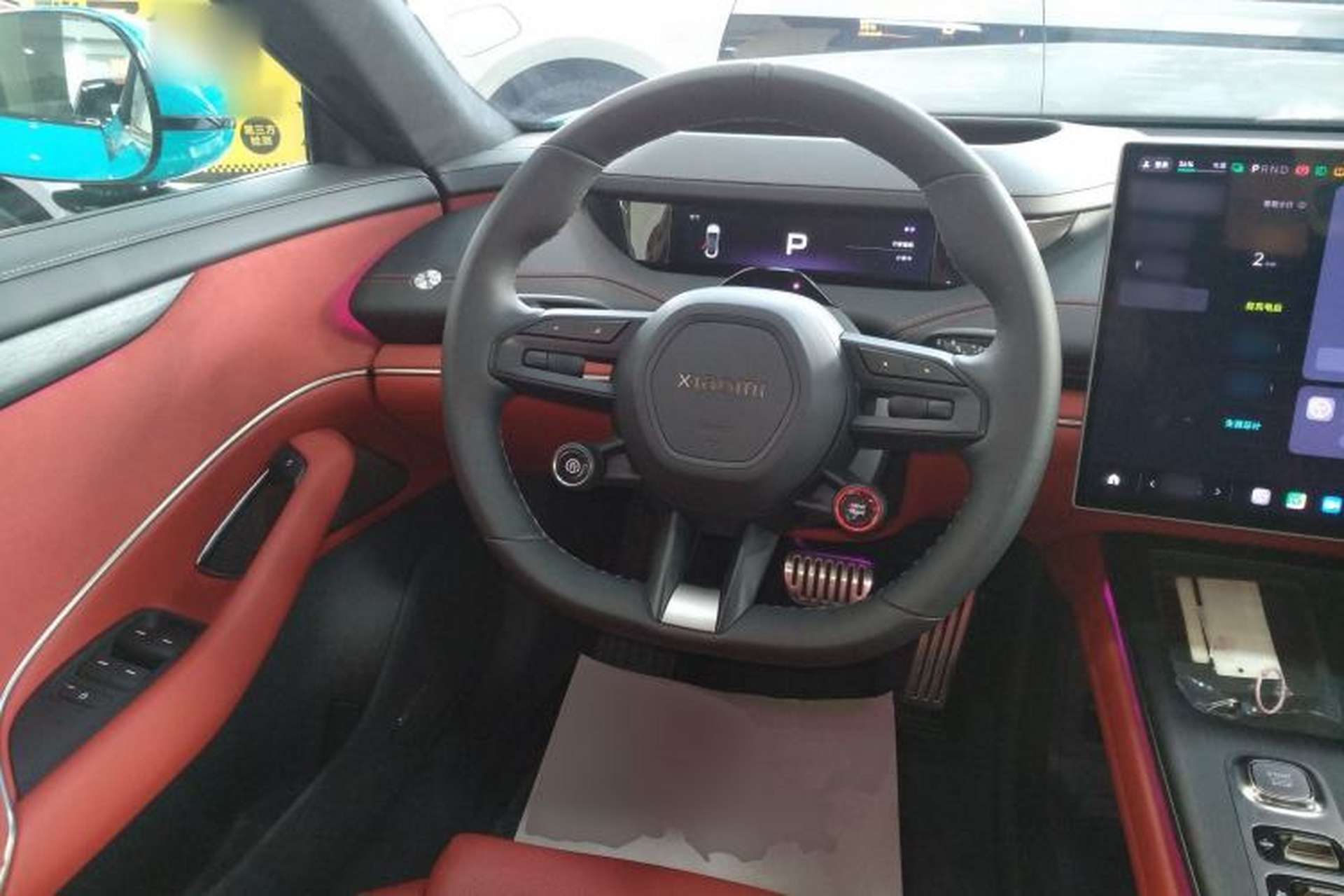 Used Xiaomi Auto SU7 2024 Four-Wheel Drive Ultra-Long Range Advanced Intelligent Driving Max Edition Steering Wheel