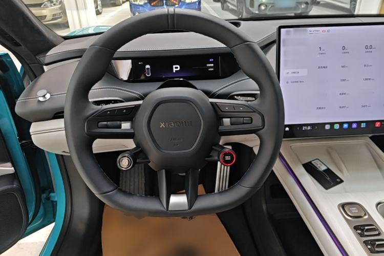 Used Xiaomi Auto SU7 2024 Four-Wheel Drive Ultra-Long Range Advanced Intelligent Driving Max Edition Steering Wheel