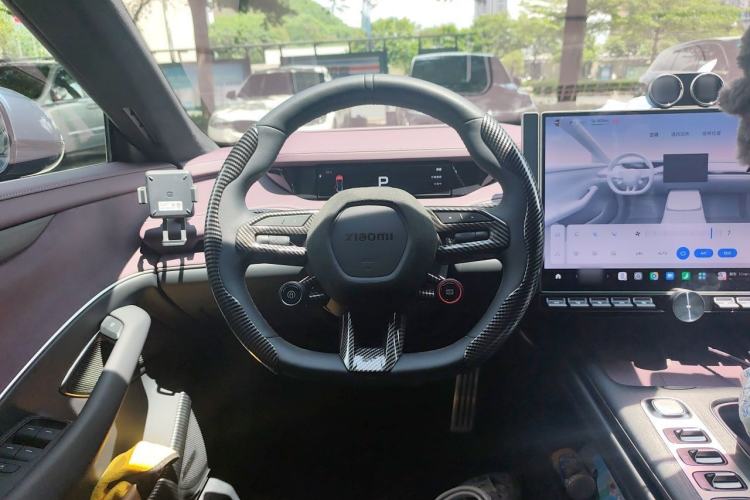 Used Xiaomi Auto SU7 2024 Four-Wheel Drive Ultra-Long Range Advanced Intelligent Driving Max Edition Steering Wheel