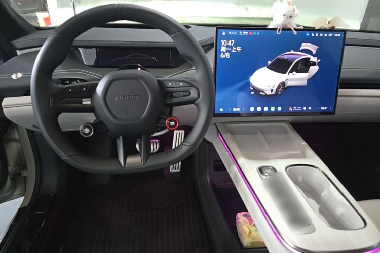 Used Xiaomi Auto SU7 2024 Four-Wheel Drive Ultra-Long Range Advanced Intelligent Driving Max Edition Steering Wheel