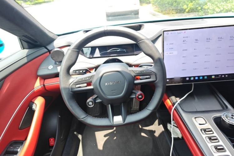 Used Xiaomi Auto SU7 2024 Four-Wheel Drive Ultra-Long Range Advanced Intelligent Driving Max Edition Steering Wheel