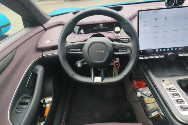 Used Xiaomi Auto SU7 2024 Four-Wheel Drive Ultra-Long Range Advanced Intelligent Driving Max Edition Steering Wheel