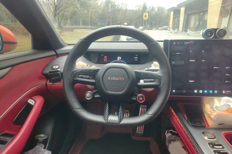 Used Xiaomi Auto SU7 2024 Four-Wheel Drive Ultra-Long Range Advanced Intelligent Driving Max Edition Steering Wheel